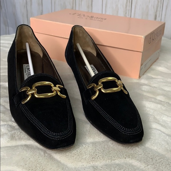 D’Rossana Black Suede Heels - Picture 3 of 8